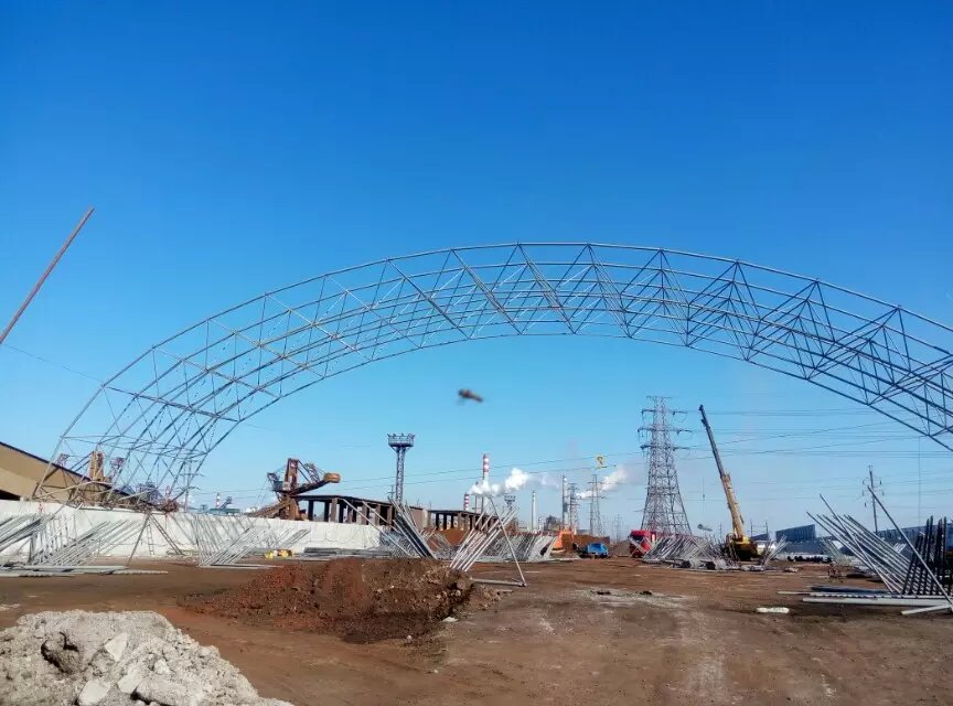 馬鞍山葫蘆島熱電廠網架